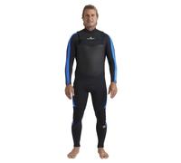 Combinaison de surf Billabong Oscillator Natural 4/3 mm Chest Zip Bleu L