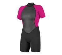 O´neill Wetsuits Reactor Ii 2 Mm Spring Woman Short Sleeve Back Zip Shorty Multicolore 6 Femme