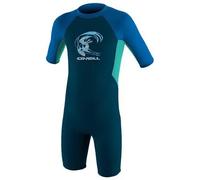 O´neill Wetsuits Reactor Spring 2 Mm Junior Short Sleeve Back Zip Shorty Noir 4 Years Enfants