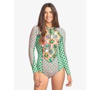 Combinaison de surf femme Billabong 2/2 Mamiwata Spring Front-Zip Vert XS