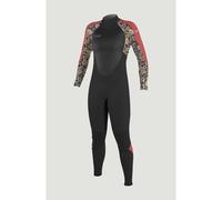 Combinaison de surf full zip dorsale fille O'Neill Epic 4/3 Noir 10 ans