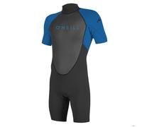 Combinaison en néoprène O'Neill Reactor 2 Back Zip manche courte bleu gris enfant - 10