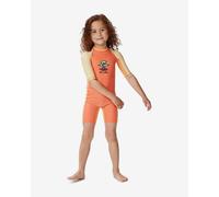 Combinaison de surf Rip Curl Cosmic UPF orange enfant - 1/2