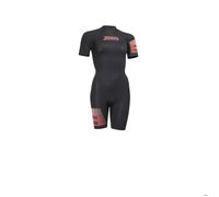 Combinaison en néoprène Zoggs Recon Tour Shorty noir rose femme - S