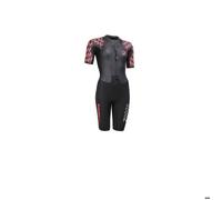 Zoggs Rusher Pro Woman Short Sleeve Shorty Noir SM Femme