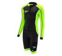 Speedo Swimrun 2.0 Long Sleeve Shorty Vert,Noir ST Homme