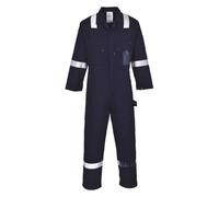Combinaison de travail 100% coton légère Portwest Iona - Bleu Marine XL