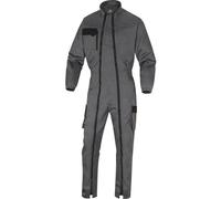 Combinaison de travail à double zips MACH2 V3 gris/orange TM DELTA PLUS M2CZ3GOTM