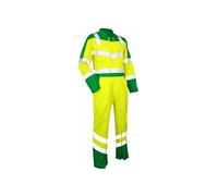 Combinaison de travail bicolore Vigilance 4080 - LMA - T.5 XL - Jaune Fluo / Vert - 4080 T5 VERT JAUNE
