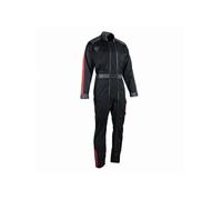 Combinaison de travail double zip FACOM Ship Noir/Gris/Rouge Taille M - FXWW4000E-M
