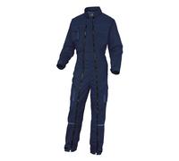 Combinaison de travail MACH2 V2 M2CZ2 à double zips bleu marine/bleu roi T2XL DELTA PLUS M2CZ2BMXX