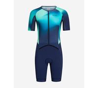 Orca Athlex Aero Race V2 Short Sleeve Trisuit Bleu 2XL Homme