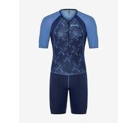 Spiuk Max Short Sleeve Trisuit Bleu S Homme