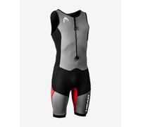 Combinaison de triathlon Triathlon Head Myboost Lite sans manches gris noir rouge - XS