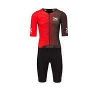 Combinaison trifonction x bionic trisuit 4 0 dragonfly rouge noir