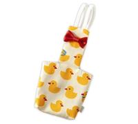 Combinaison de vol en Coton imprimé pour perroquets, avec Conception Anti-Fuite et Sangle réglable pour activités de Plein air, Couche imprimée pour Oiseaux