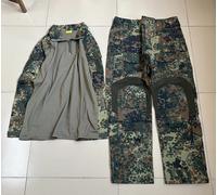 Combinaison d'entraînement tactique de chasse en plein air, haut de Camouflage Allemagne GEN3, pantalon tactique, combinaison en peau de grenouille G3, ensemble GEN3 Flecktarn pour hommes Flecktarn To