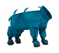 Combinaison d'hiver pour chien avec chaussures - Vêtement imperméable et résistant aux intempéries avec bandes réfléchissantes et suspensions | Protection pour chien pour le camping, la randonnée, la