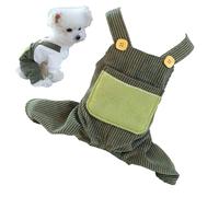 Combinaison d'hiver pour chien avec design à quatre pattes | Combinaison élégante et confortable pour chiot, salopette chaude pour chien de petite et moyenne taille, idéale pour les sorties par temps