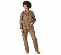 Combinaison - DICKIES - EVERYDAY - Femme - Kaki - Taille élastiquée - Poches cargo S