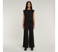 Combinaison Double Layer Wide Leg - Noir - Femmes