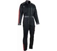 Combinaison double zip FACOM Ship Noir/Gris/Rouge - FXWW4000E