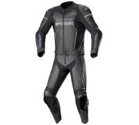 Alpinestars GP Force Chaser, costume en cuir 2pcs. 52 Noir/Noir Noir/Noir