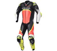 Combinaison en Cuir Alpinestars GP Tech V4 Noir/Rouge/Jaune48 Noir,Rouge,Jaune