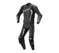 Combinaison en Cuir Alpinestars Missile V2 2 Pièces Noir/Blanc50 Noir,Blanc