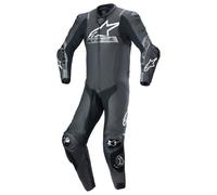 Combinaison en Cuir Alpinestars Missile V2 Ward 1 Pièce Noir/Gris Métallisé58 Noir,Gris Métallisé