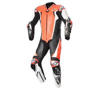 Combinaison en Cuir Alpinestars Racing Absolute V2 1 Pièce Rouge Fluo/Blanc/Noir46 Rouge Fluo,Blanc,Noir