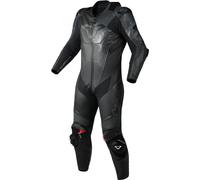 Macna Ignite Combinaison en cuir de moto une pièce perforée, noir, taille 52 pour homme
