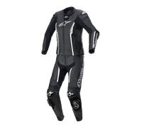 Alpinestars Stella Missile V2, costume en cuir 2pcs. femmes 42 Noir/Blanc Noir/Blanc