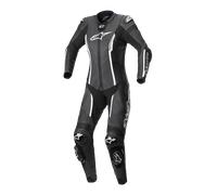 Alpinestars Stella Missile V2, costume en cuir 1pcs. femmes 42 Noir/Blanc Noir/Blanc