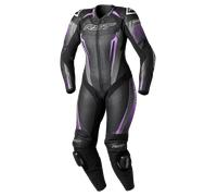 Combinaison en Cuir Femme Moto RST Tractech Evo 5 Noir/Fuchsia/GrisXXL Noir,Fuchsia,Gris