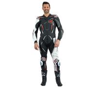 Combinaison en Cuir Ixon Demonio Noir/Blanc/Rouge4XL Noir,Blanc,Rouge