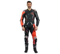 Combinaison en Cuir Ixon Demonio Noir/Rouge/BlancXL Noir,Rouge,Blanc