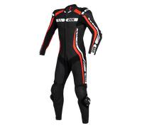Combinaison en Cuir iXS RS-800 Noir/Rouge/BlancXL Long Noir,Rouge,Blanc