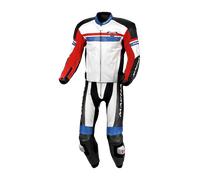 Combinaison en Cuir Macna Diabro 2 Pièces Blanc/Rouge/Bleu58 Blanc,Rouge,Bleu