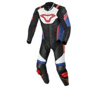 Combinaison en Cuir Moto 1 Pièce Macna Varshall Blanc/Rouge54 Blanc,Rouge