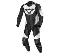 Macna Combinaison moto en cuir 1 pièce Varshall – Noir – Taille 52 Homme