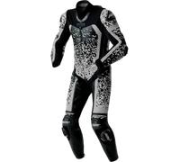 RST Moto - Combinaison cuir moto Pro Series D3O Airbag perforée Homme XL Noir/Gris clair