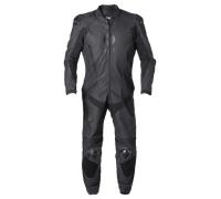 Combinaison En Cuir Moto GMS GRC-1 1 Pièce Noir118 Noir
