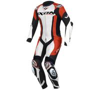Ixon Vortex 3 Combinaison en cuir de moto 1 pièce, noir-blanc-rouge, taille 2XL pour homme
