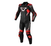 Macna Combinaison moto Armadyl en cuir perforé une pièce Noir/Blanc/Rouge Taille 46