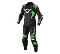Macna Combinaison en cuir Armadyl 1 pièce Noir/Vert/Blanc Taille 54