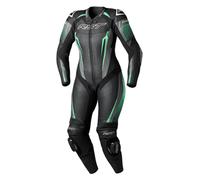 RST TracTech Evo 5, Combinaison en cuir 1pcs. perforée femmes XXL Noir/Gris/Turquoise Noir/Gris/Turquoise