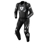 Revit Argon 2, combinaison en cuir 2pcs. perforée 54 Noir/Blanc Noir/Blanc