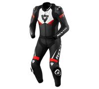 Combinaison en Cuir Rev'It! Argon 2 Noir/Rouge Néon50 Noir,Rouge Néon