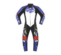 Combinaison en Cuir Richa Stradale GP 1 Pièce Bleu/Blanc/Noir48 Bleu,Blanc,Noir